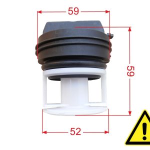Filter pračky Bosch Siemens 00614351